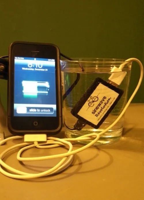 Sinewave Cycles Revolution in water